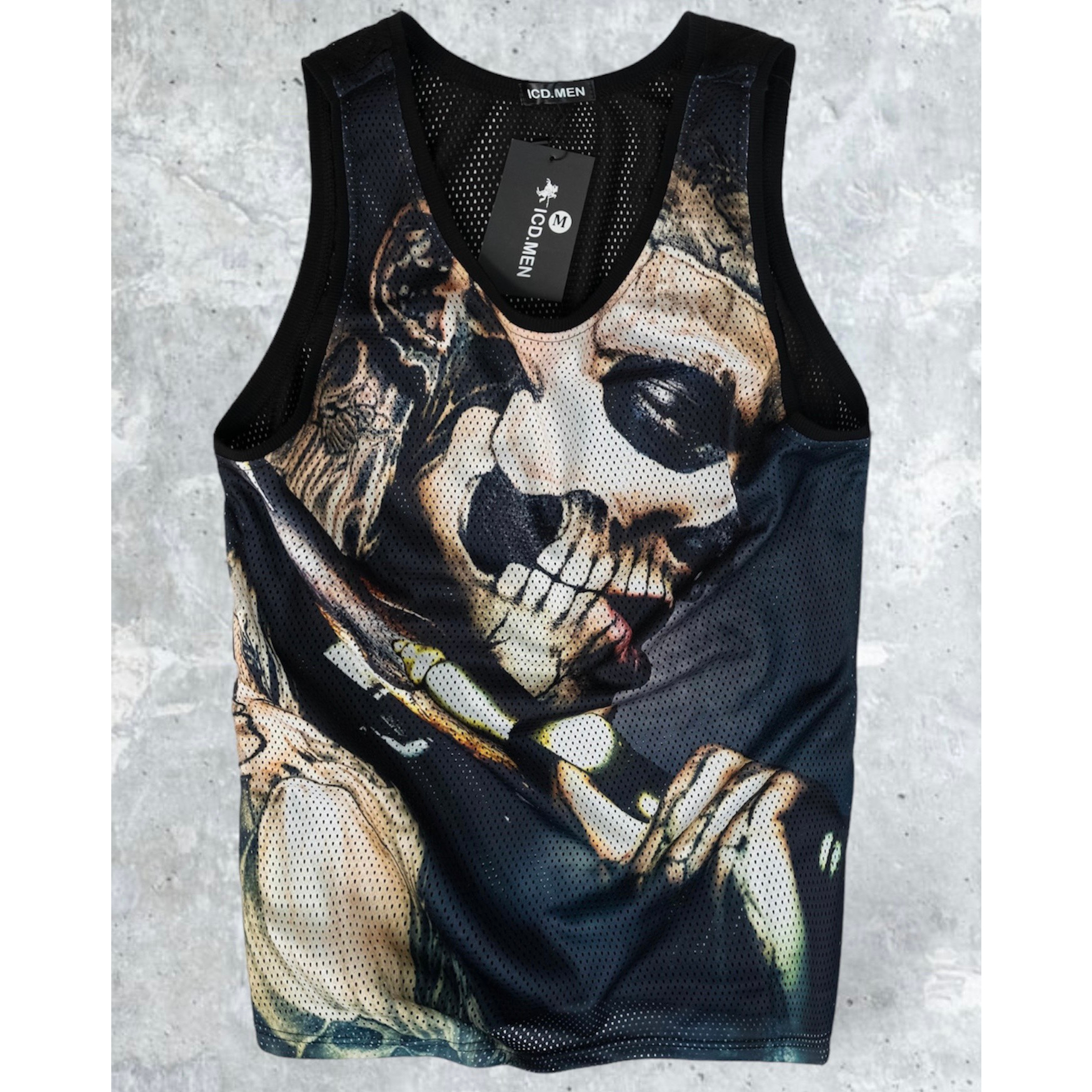 TANK TOP 3D, Áo Balo, Áo Tanktop  Cotton Dạng Da Cá Siêu Thoáng Mát Thấm Hút Mồ Hôi , BIGSIZE