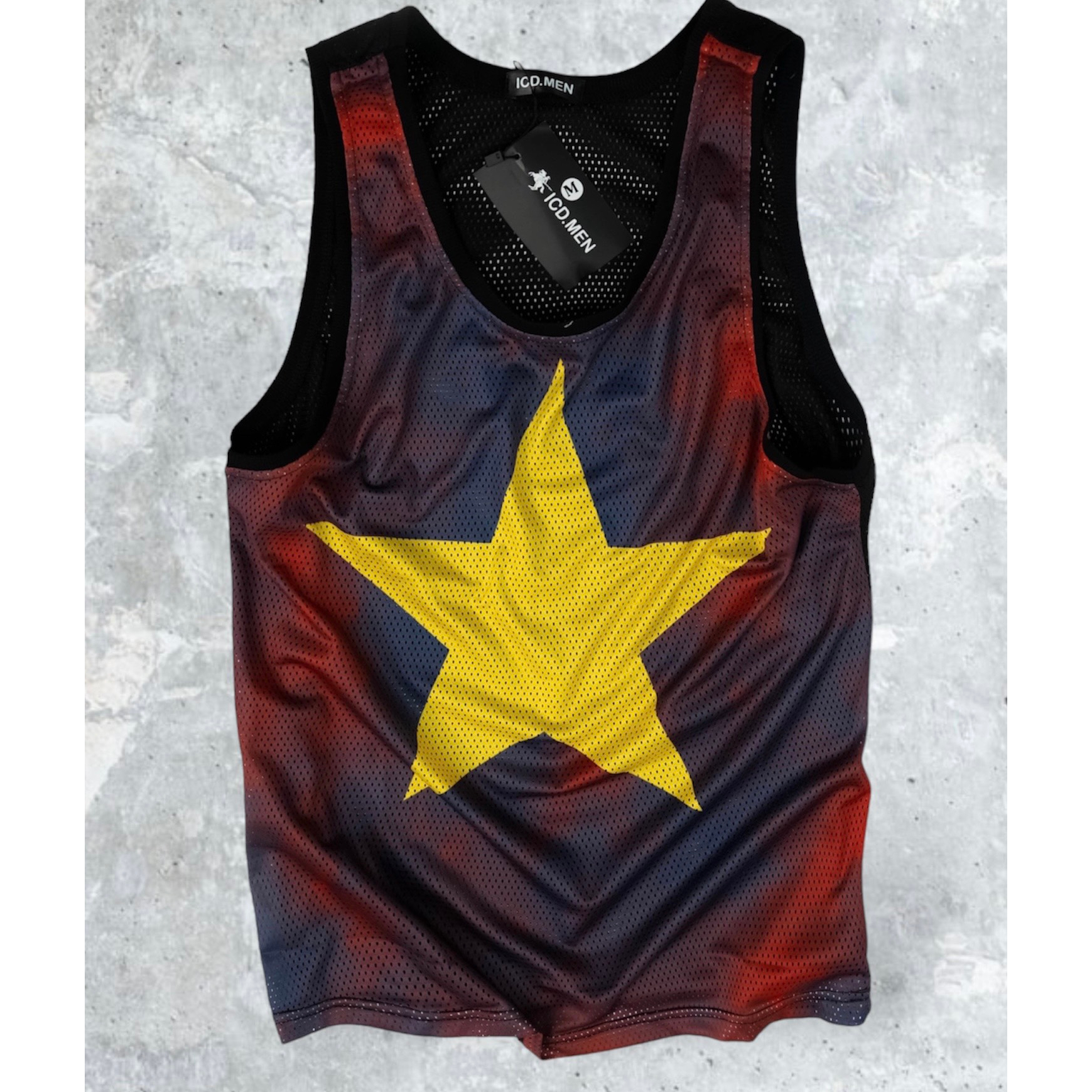 TANK TOP 3D, Áo Balo, Áo Tanktop  Cotton Dạng Da Cá Siêu Thoáng Mát Thấm Hút Mồ Hôi , BIGSIZE