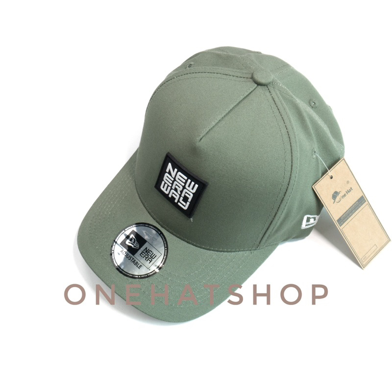 Nón lưỡi trai fom vuông trucker logo caosu rubber quai dây rút chất lượng cao