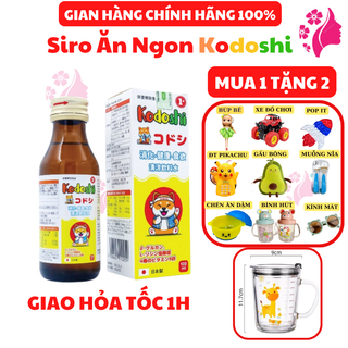   MUA 1 TẶNG 2  Siro Kodoshi - An ngon tăng cân đề kháng khỏe nhập khẩu Nhật Bản 