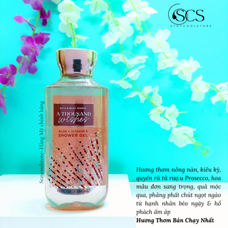 A thousand wishes- sữa tắm bath & body works