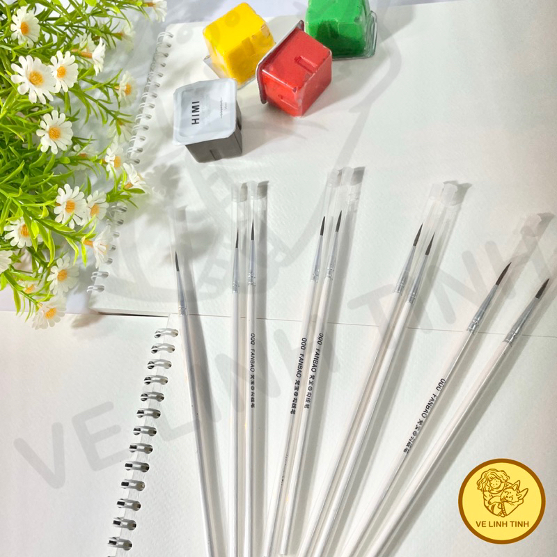 CỌ NÉT 000 FANBAO VẼ MÀU NƯỚC