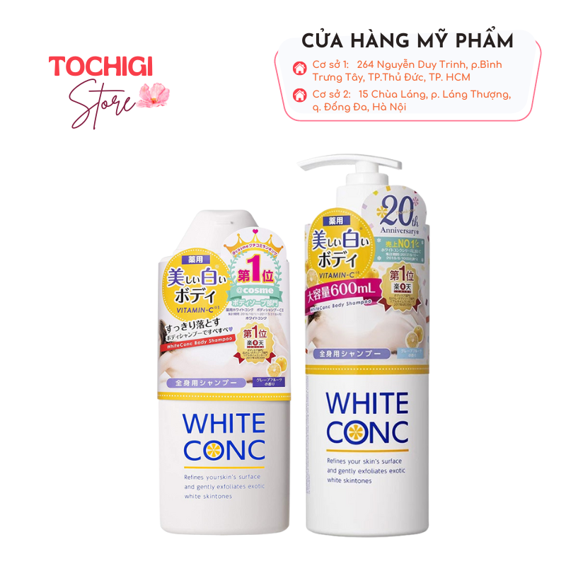 Sữa tắm trắng da toàn thân White Conc Body