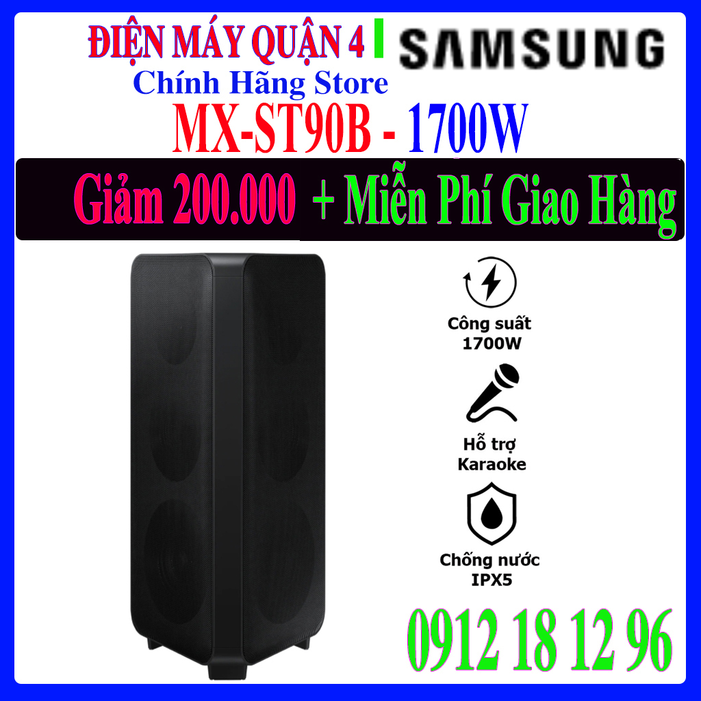 Loa tháp Samsung MX-ST90B/XV, Bảo hành chính hãng