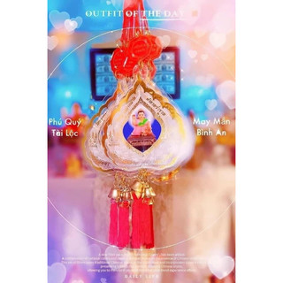 Lá bồ đề treo bình an may mắn Thái Lan