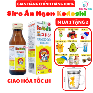   MUA 1 TẶNG 2  Siro Kodoshi - Ăn ngon tăng cân đề kháng khỏe nhập khẩu Nhật Bản 