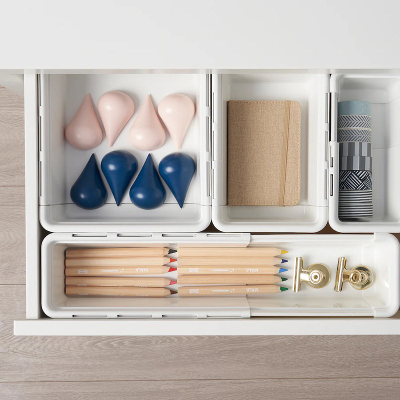 Khay chia đồ KACKLA điều chỉnh được độ dài 25-38x9 IKEA chính hãng