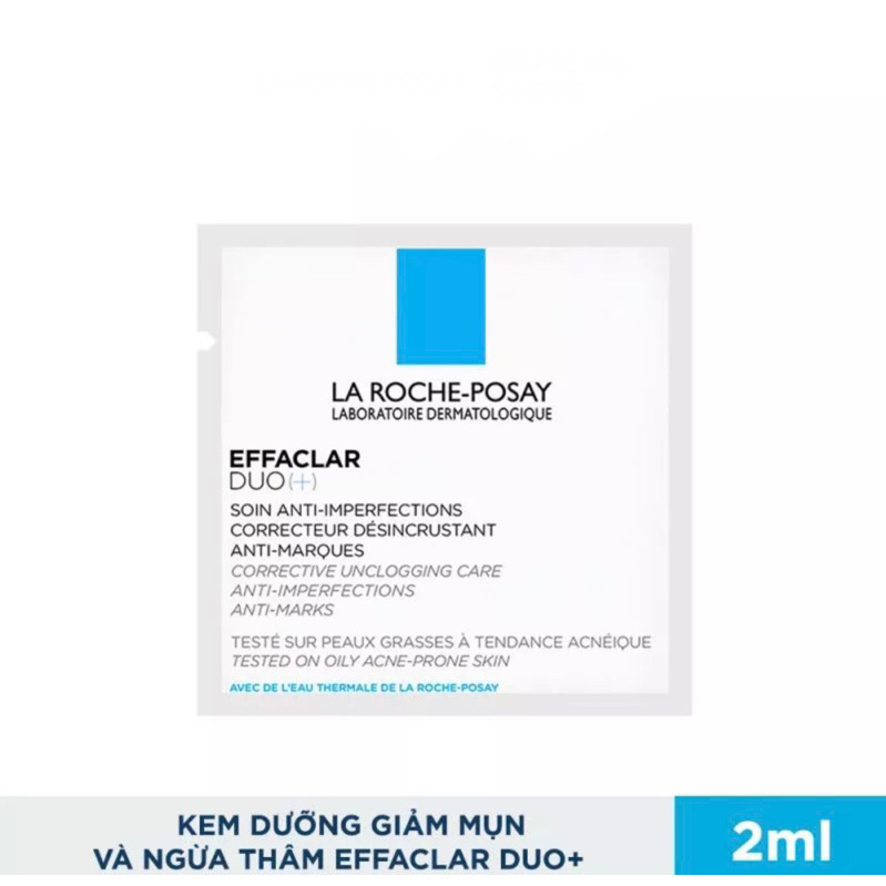 Combo 10 típ =30ml LA ROCHE POSAY DOU+ (KEM DƯỠNG DA SẠCH MỤN VÀ VẾT THÂM)