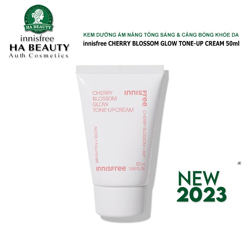 Kem dưỡng ẩm nâng tông sáng da chống nắng innisfree Jeju Cherry Blossom Tone up Cream SPF30 PA++ 50ml