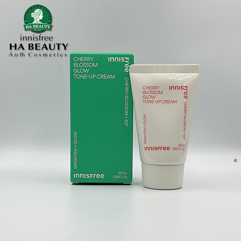 Kem dưỡng ẩm nâng tông sáng da chống nắng innisfree Jeju Cherry Blossom Tone up Cream SPF30 PA++ 50ml