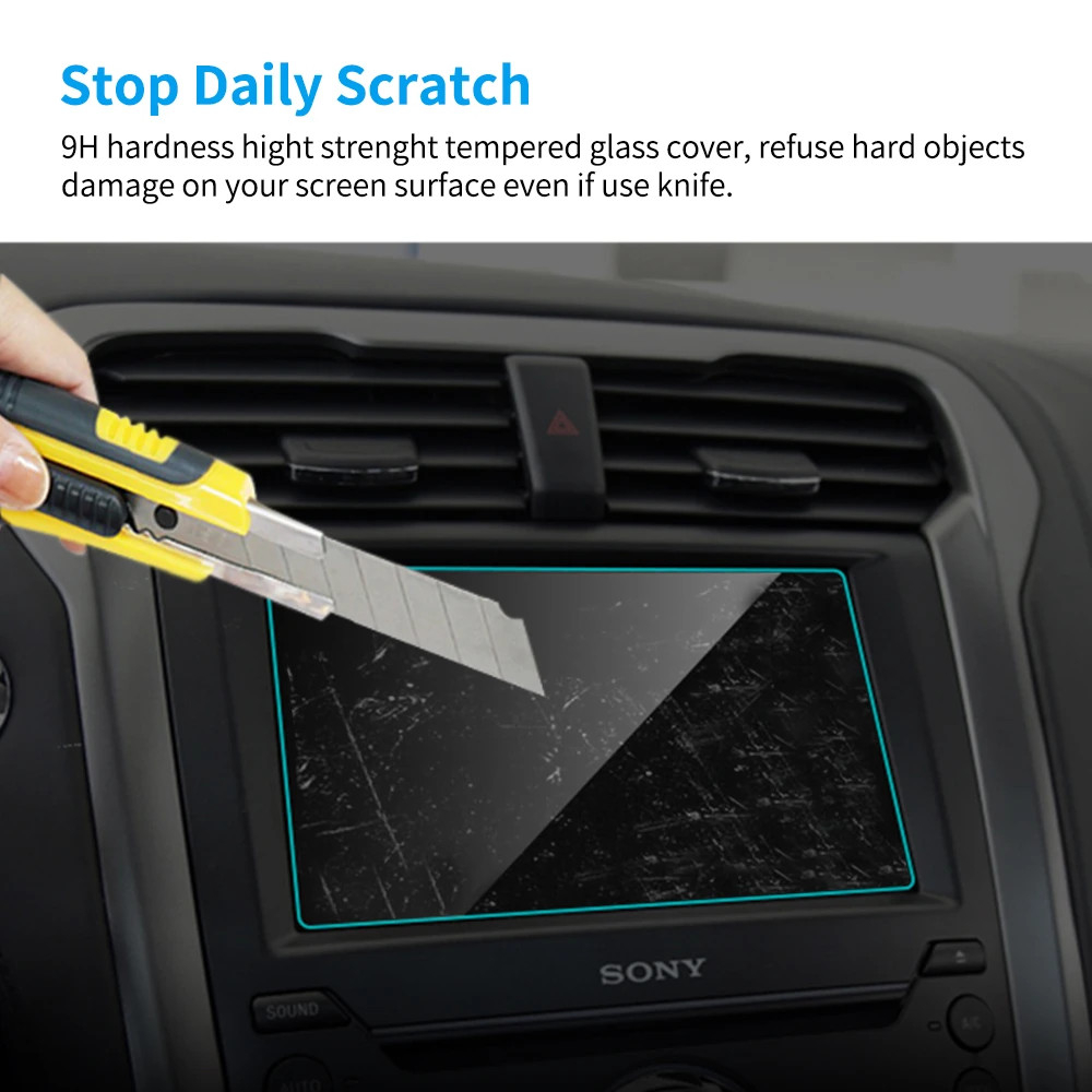 Miếng dán màn hình Nissan Almera bản CVT 2021 / 2022 / 2023 ppf 4 bảo vệ hiểu quả khỏi va đập trầy xước trong suốt cao