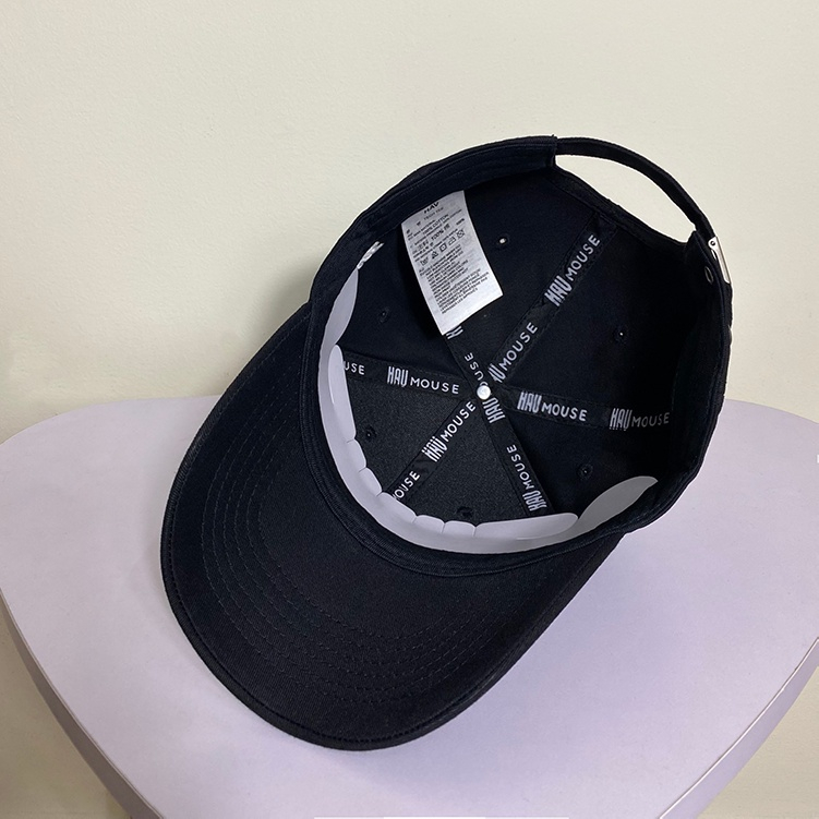 Mũ lưỡi trai balenciaga đen logo thêu chỉ vàng tinh tế dành cho nam và nữ