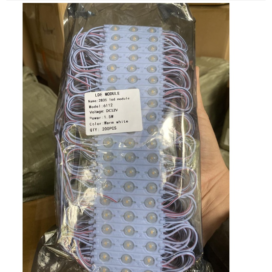 Led hắt 3 bóng 2835 12V 6112 dây 20 thanh trang trí biển quảng cáo, hắt âm tường, trang trí viền cửa hàng tòa nhà