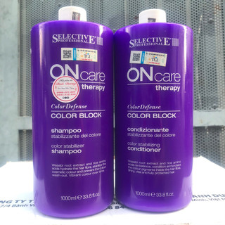 Gội xả dưỡng màu tóc Color Block Selective 1000mlx2 (2026)