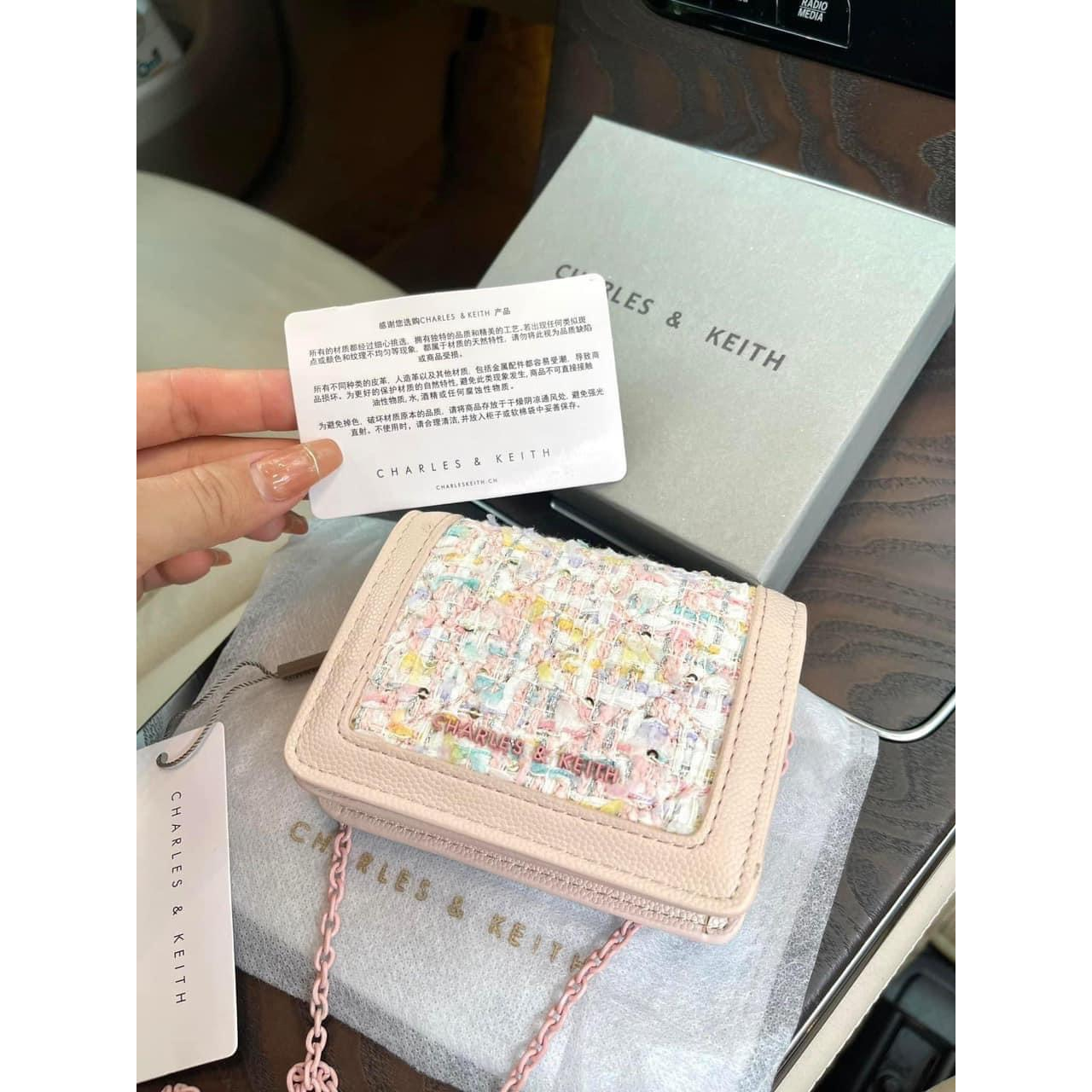 Ví ck mini trám bo viền hàng xuất dư chuẩn 1:1 fullbox