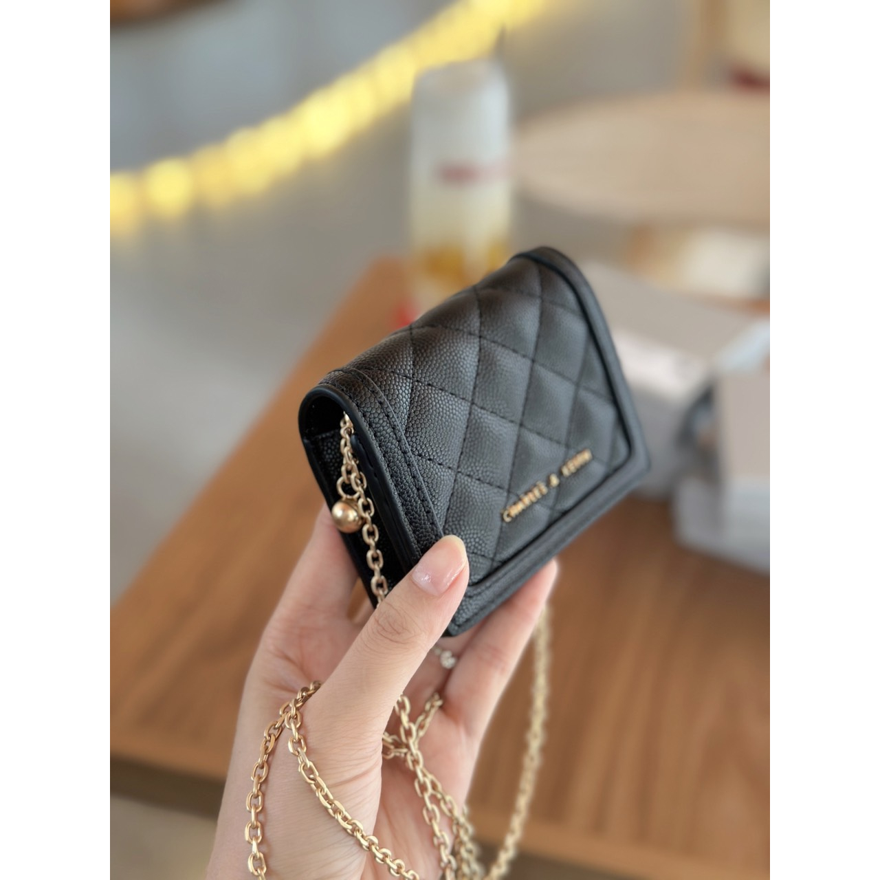 Ví ck mini trám bo viền hàng xuất dư chuẩn 1:1 fullbox