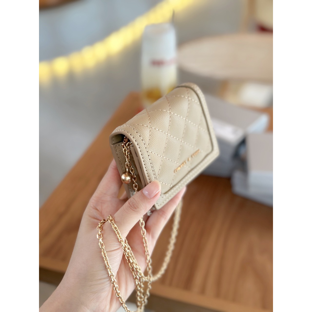 Ví ck mini trám bo viền hàng xuất dư chuẩn 1:1 fullbox