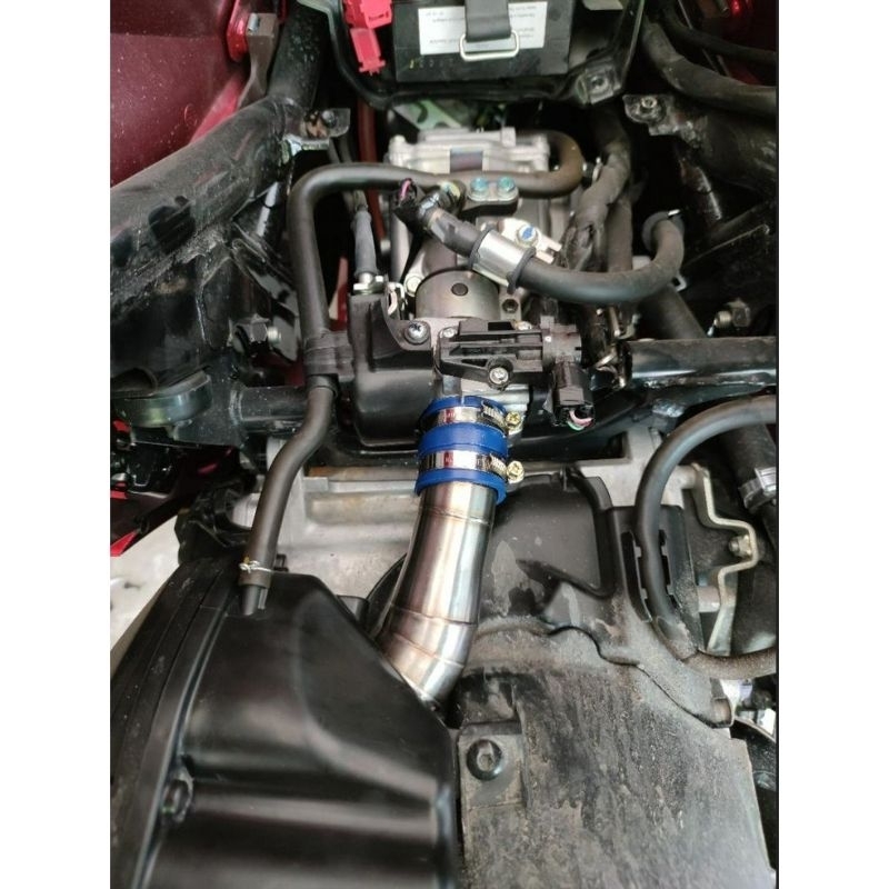Co gió inox 304 Thailand dùng cho xe Honda Vario 169/Click 160/PCX 160/Airblade 160