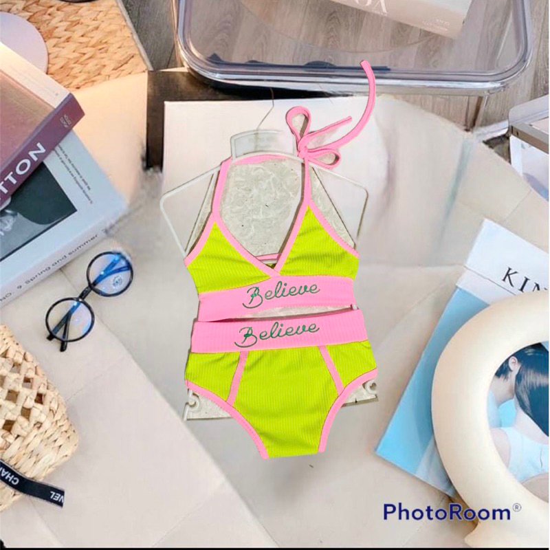 Đồ Bơi 2 Mảnh Xinh Bé Gái |Bikini Cho Bé Diện Hè