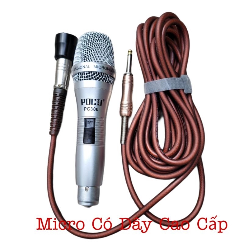 Micro Có Dây Cao Cấp Dây 5m (1 Bộ)