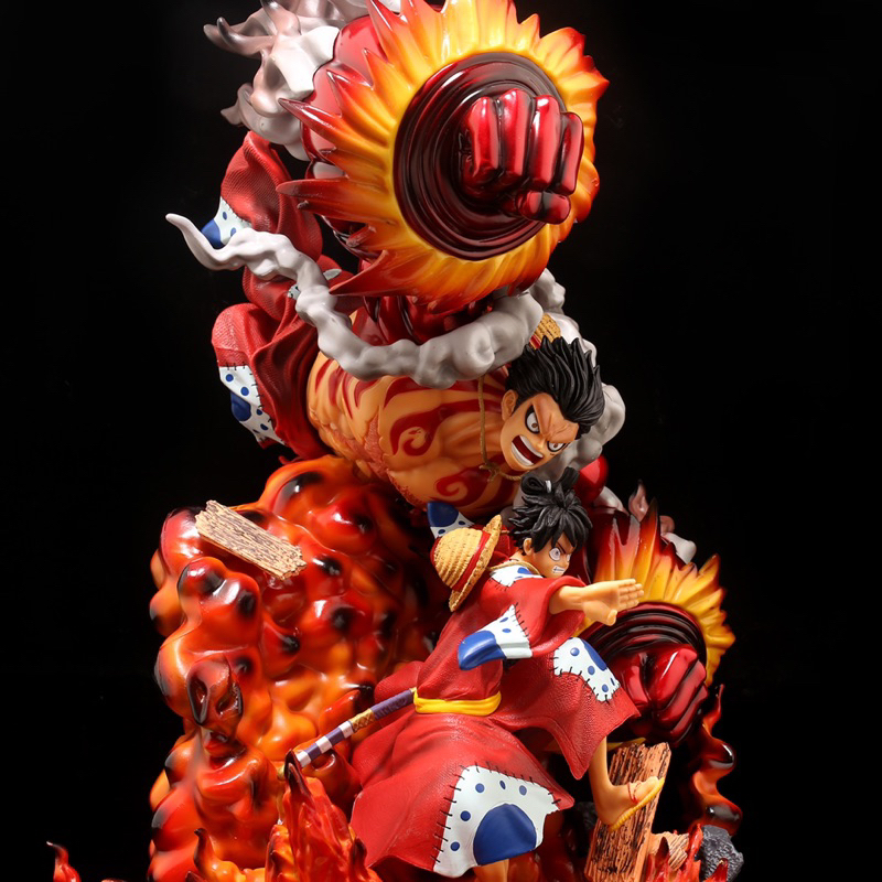 Mô Hình Nhân Vật Luffy Gear 4 Wano 50cm Siêu To, Figure Luffy - Mô Hình One Piece