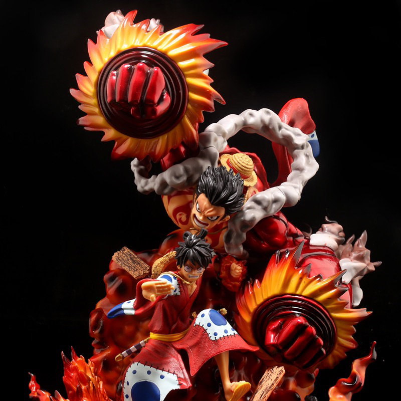 Mô Hình Nhân Vật Luffy Gear 4 Wano 50cm Siêu To, Figure Luffy - Mô Hình One Piece