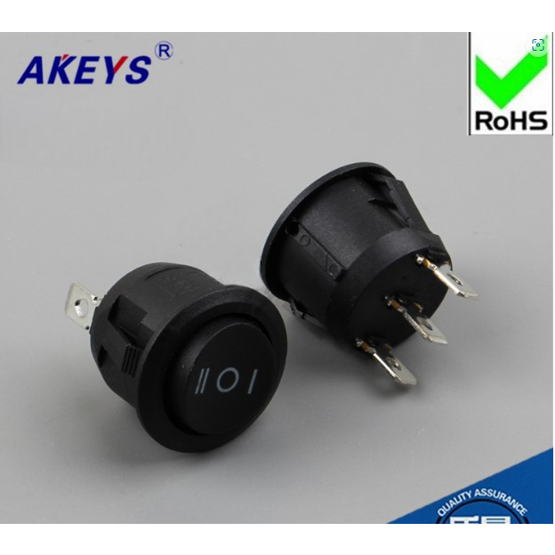 Công tắc tròn 2 chân, 3 chân