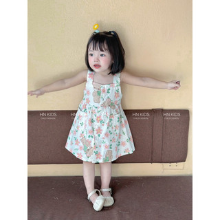 Váy thô lụa siêu xinh cho bé gái