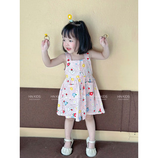 Váy thô lụa siêu xinh cho bé gái