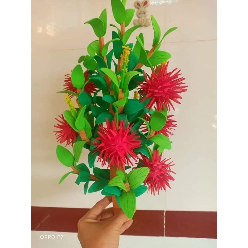 Mô hình cây ăn quả bằng xốp