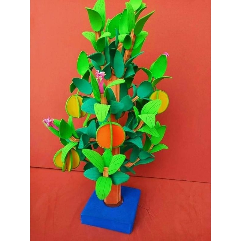 Mô hình cây ăn quả bằng xốp