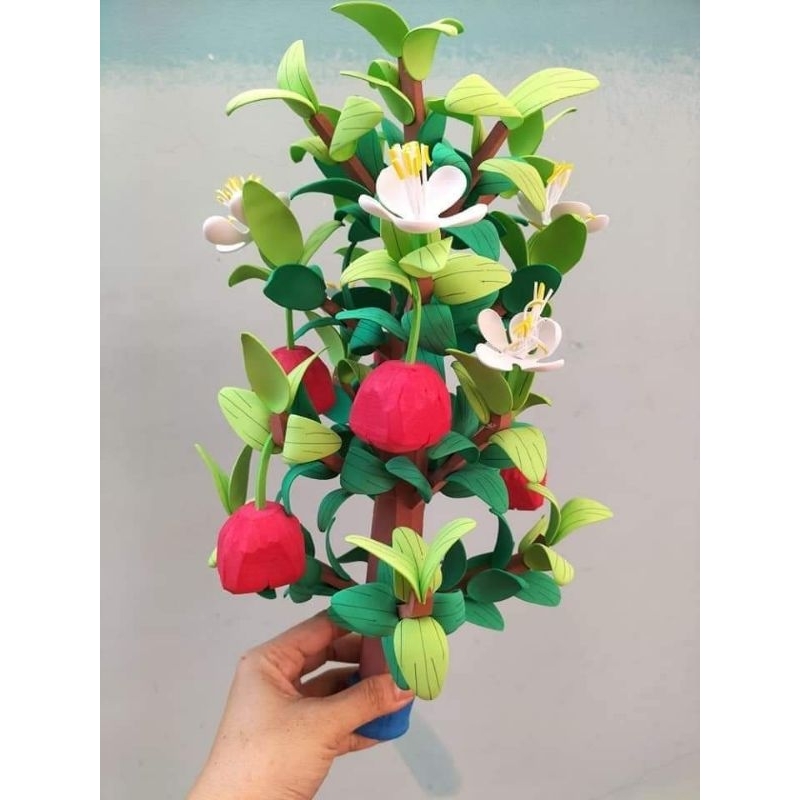 Mô hình cây ăn quả bằng xốp