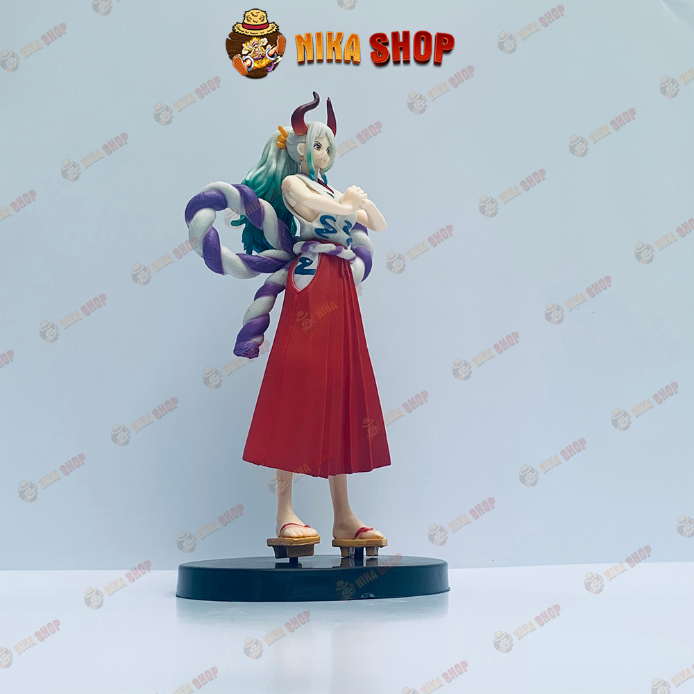 Mô hình Yamato One Piece Fullbox bản đẹp Wano - Figure Onepiece Anime - Trang trí để bàn cao 19 cm