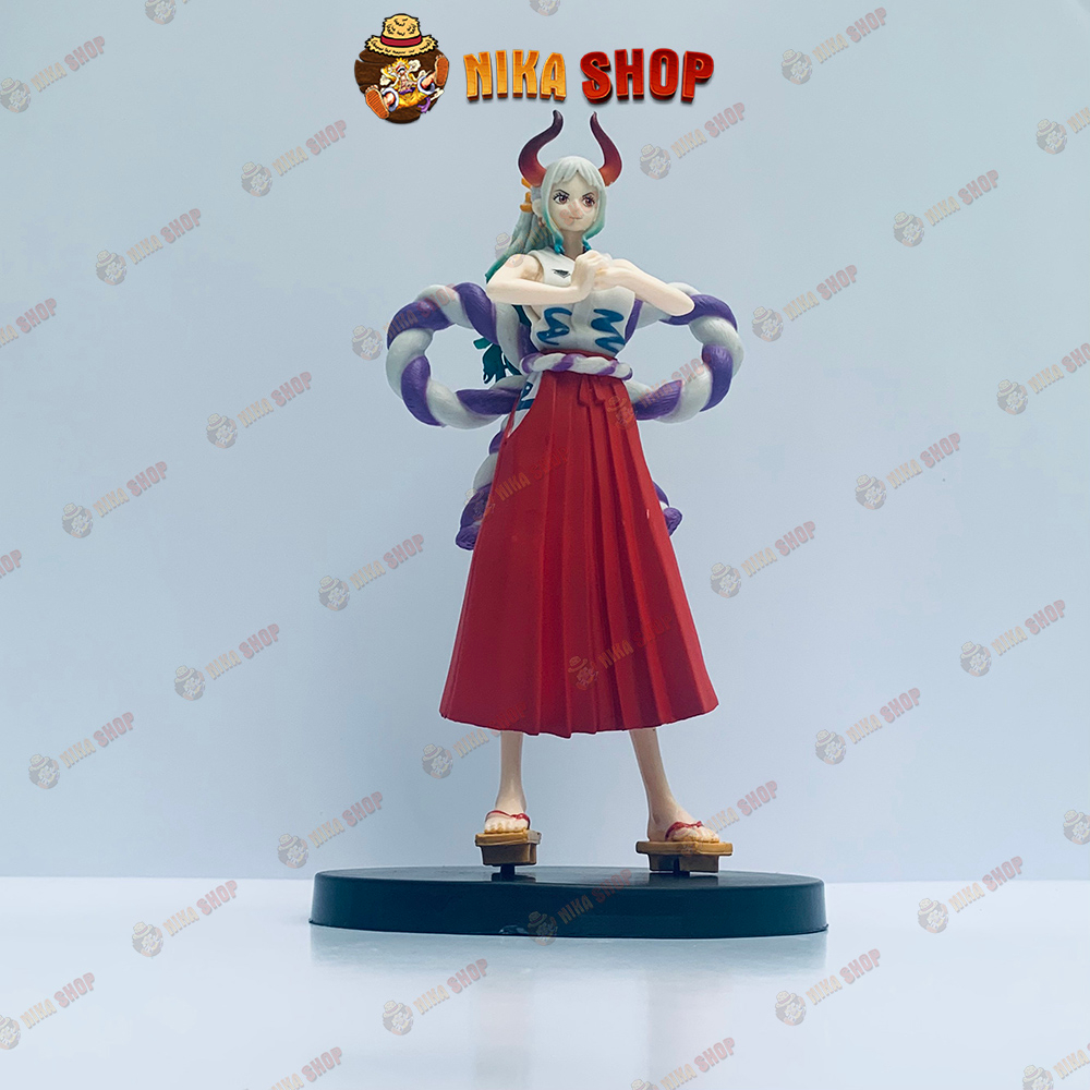 Mô hình Yamato One Piece Fullbox bản đẹp Wano - Figure Onepiece Anime - Trang trí để bàn cao 19 cm