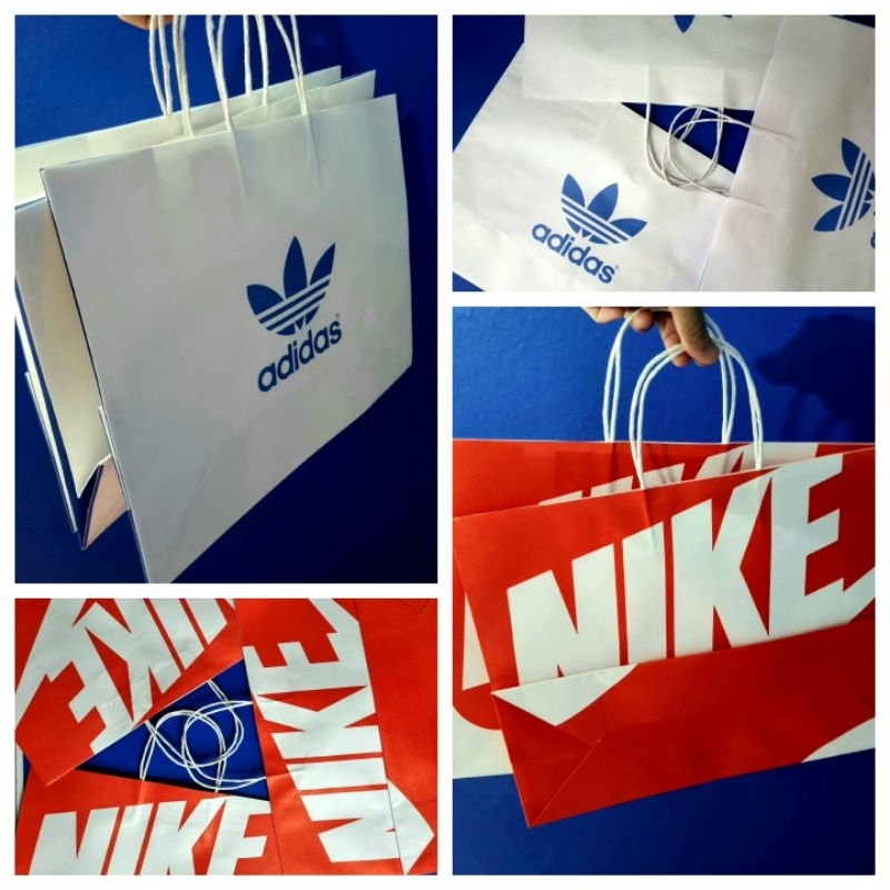 Combo Túi Giấy Nike Adidas Đựng Quà Tặng