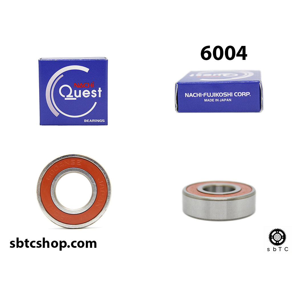 Bạc đạn vòng bi 6004 Nachi Nhật Bản chính hãng bánh trước sau cùi dĩa