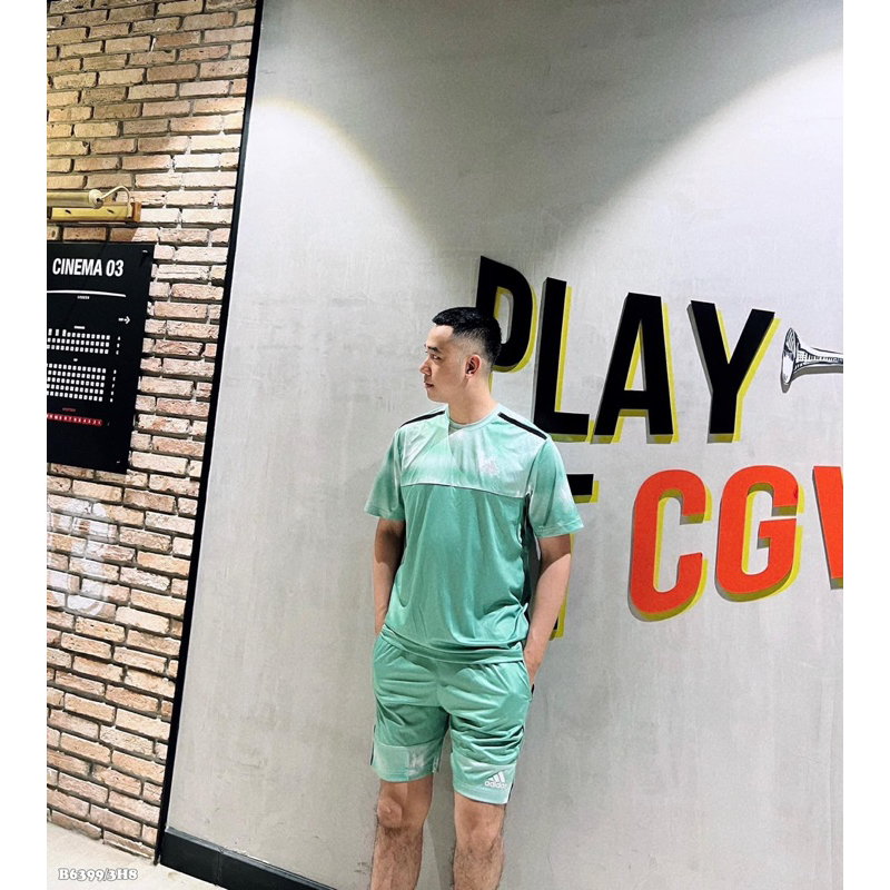 Bộ thể thao siêu phẩm adidas cực đẹp chất cotton cho hè 2023