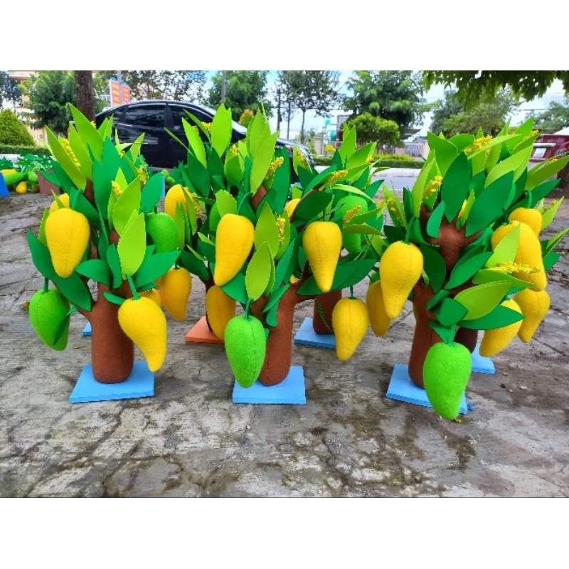 Mô hình cây bằng nỉ nhồi bông