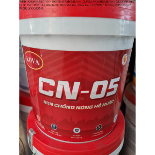 X HOME - S HOME - KOVA Sài Gòn Sơn Chống nóng KOVA CN-05 NHẬN HÀNG TẠI NHÀ MÁYGiao hàng Toàn quốc - 4 kg và 20 kg