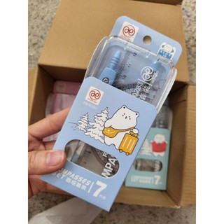 Bộ Compa 7 món cho học sinh, dụng cụ học tập