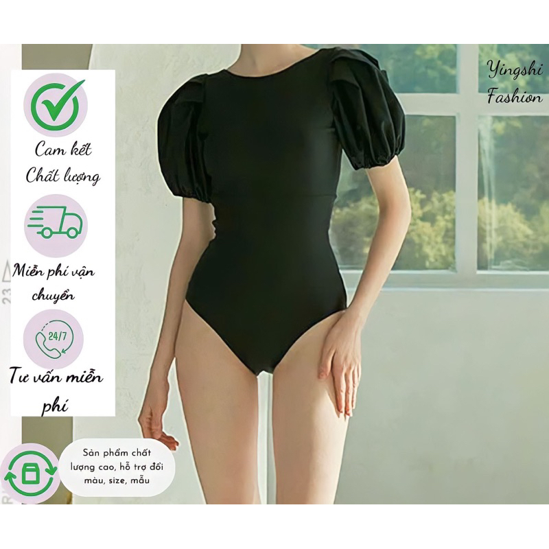 BỘ ĐỒ BƠI BIKINI LIỀN THÂN TAY PHỒNG THỜI TRANG QUYẾN RŨ HOT NHẤT MÙA HÈ 2023 HÀNG QCCC- YINGSHI FASHION