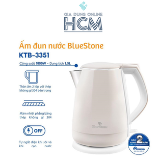 Ấm Đun Siêu Tốc 2 Lớp Bluestone KTB-3351 - 1.5L