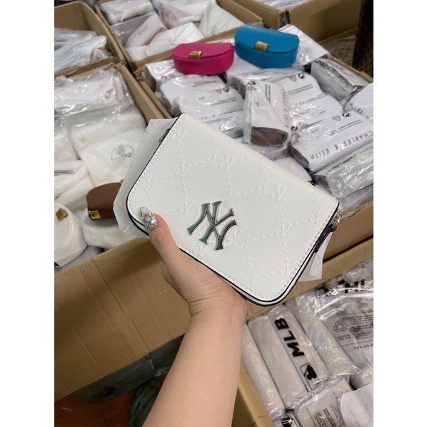 Túi Đeo Chéo In Chữ NY Kiểu Dáng Cực Chất, Chất Da Cao Cấp, Mẫu Túi Được Săn Đón Nhiều Nhất TN09