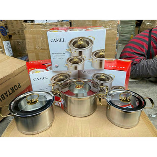 Bộ nồi 3 món 304 CAMEL
