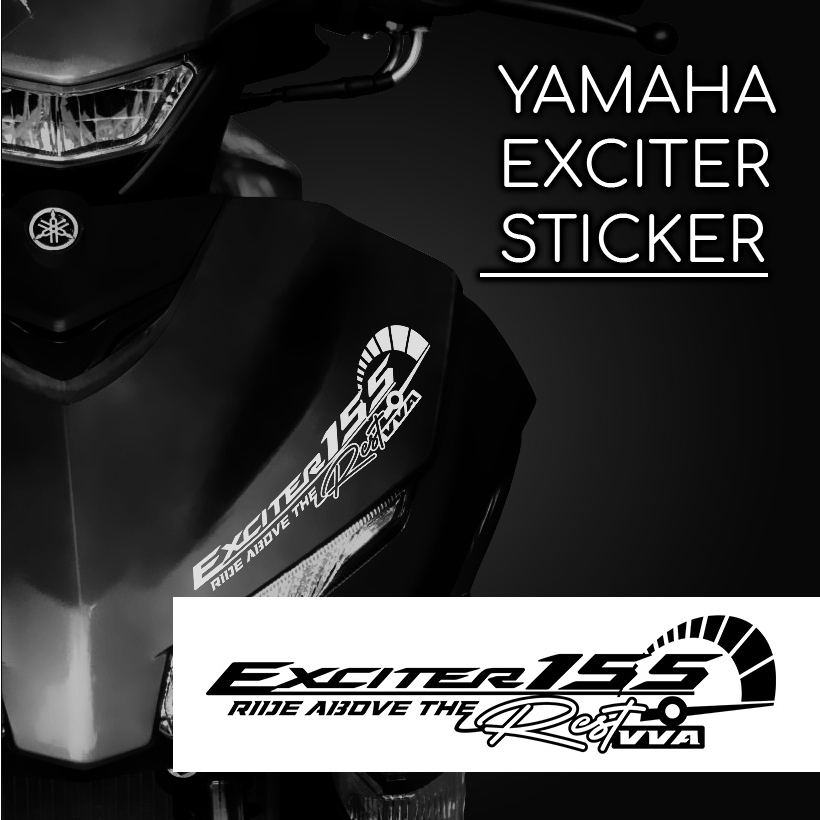 Decal Exciter 155 trang trí dàn áo xe ex 155 tem định hình nhiều màu