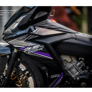 Tem rời honda winner v1 rs 150r đen tím
