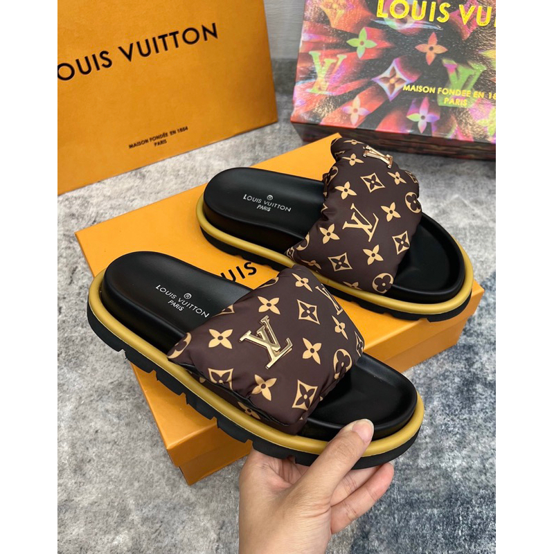 Dép quai dán cực xinh chất Da cao cấp