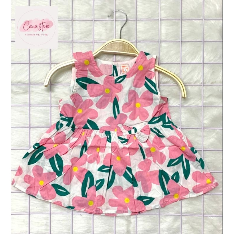 COMBO 2 VÁY HOA TO XÔ HÀN QUỐC CHO BÉ GÁI