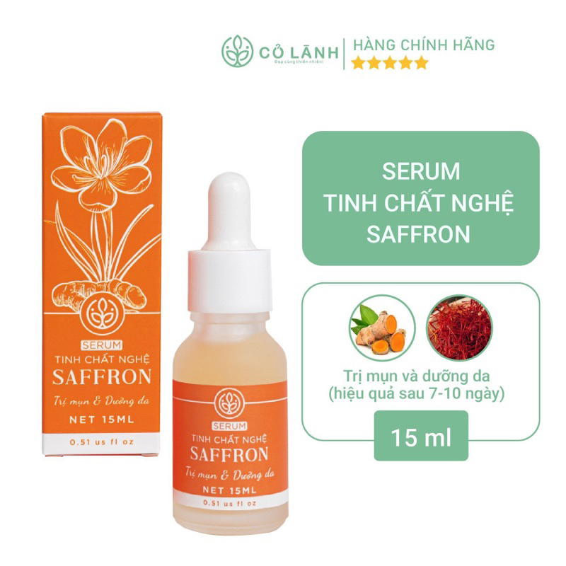 Serum tinh chất nghệ saffron