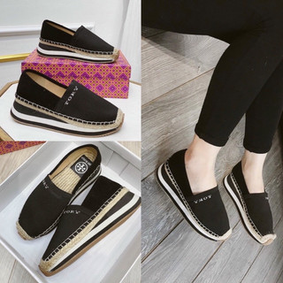 Giày đế xuồng Slipon cói 5cm fullbox loại 1
